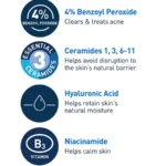 CERAVE ACNE FOAMING CREAM CLEANSER 4
